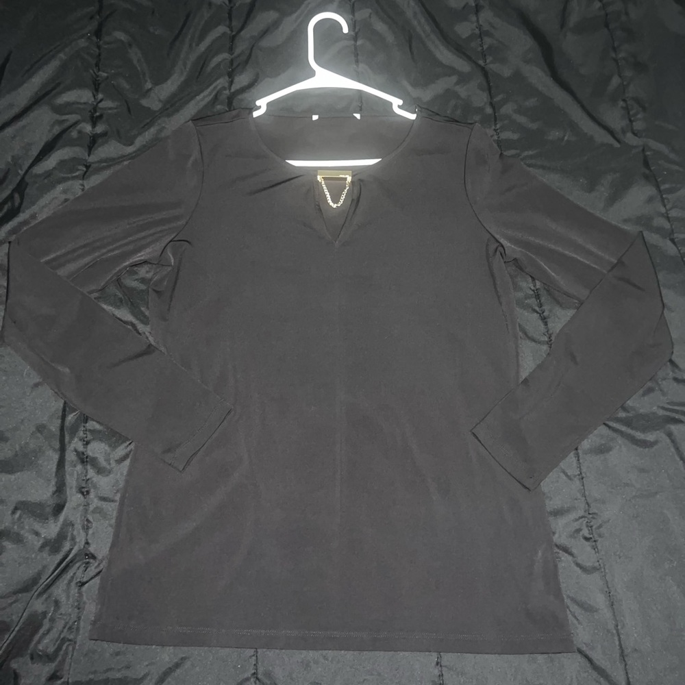 Michael Kors long-sleeve shirt with charm